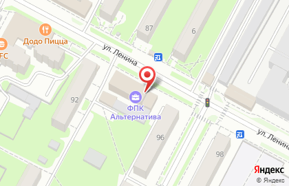 Салон М.r. на улице Ленина на карте
