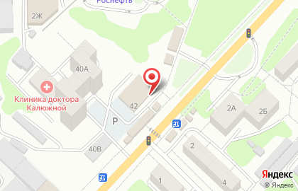 Автомат по продаже воды Живая вода в Тамбове на карте