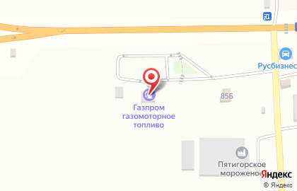 Сеть АГНКС Газпром на Ставропольской улице на карте