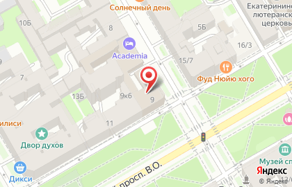 СтальФонд в Василеостровском районе на карте