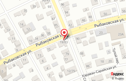 Магазин Оренбургский кондитер в Центральном районе на карте