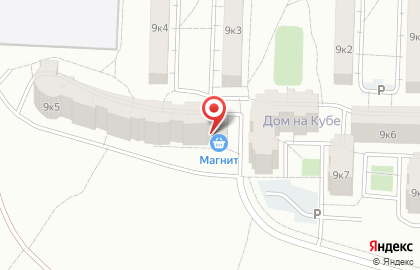 Супермаркет Магнит в Калуге на карте