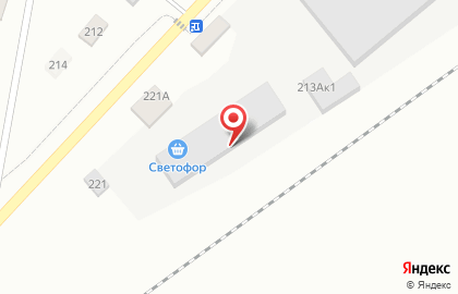Магазин низких цен Светофор на Московской улице на карте