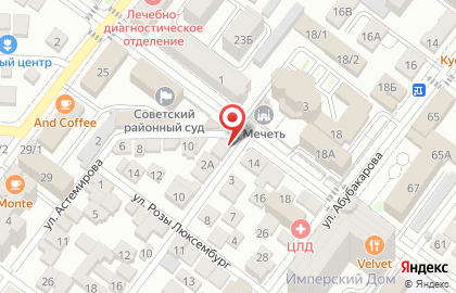 Гастроном в Махачкале на карте