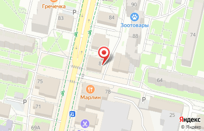 Магазин товаров для дома Лотос на Советском проспекте на карте