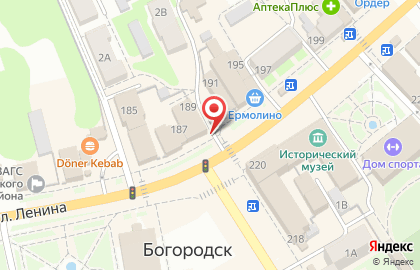 Дск на улице Ленина на карте