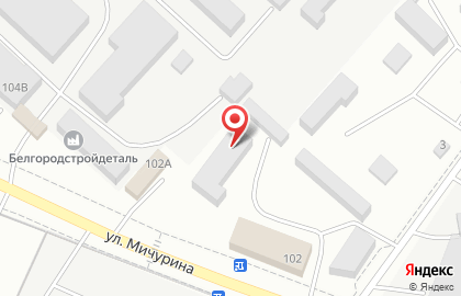 PR-студия Ультрафиолет на улице Мичурина на карте