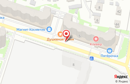 Кафе Душевная Кухня на Славянском проспекте на карте