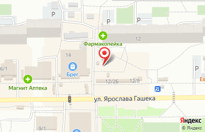 Киоск по ремонту обуви, Ленинский округ на карте