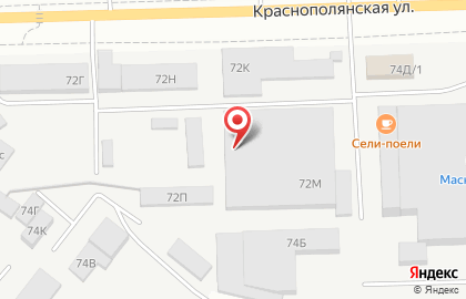 Торговая компания НПН-Волга на Краснополянской улице на карте