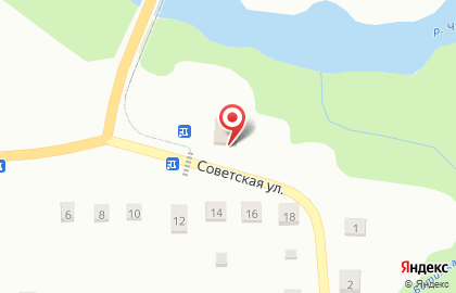 Магазин №53 на Советской улице на карте