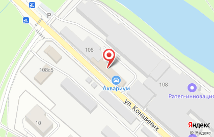Автоцентр Аквариум на карте