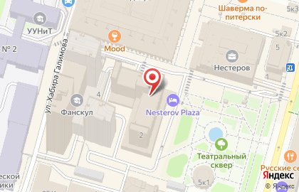 Отель Nesterov Plaza на карте
