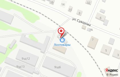Магазин хозтоваров в Красноярске на карте