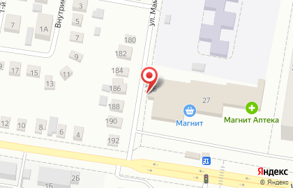 Сеть магазинов полуфабрикатов Уральская метелица на улице Мамина на карте
