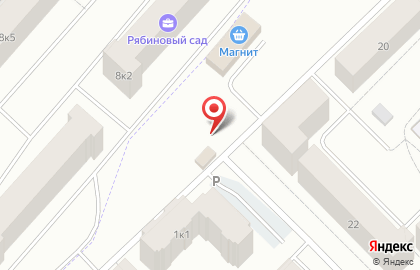 Продовольственный магазин на Верхней, 22а на карте