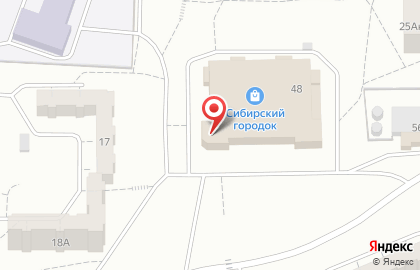 Универсальный магазин Новосел в 10-ом микрорайоне на карте