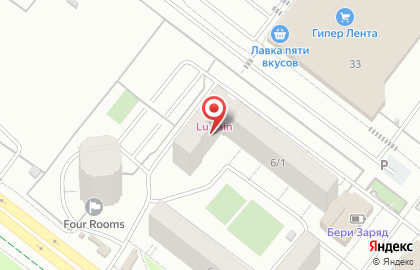 Трактир Квасъ в Кировском административном округе на карте