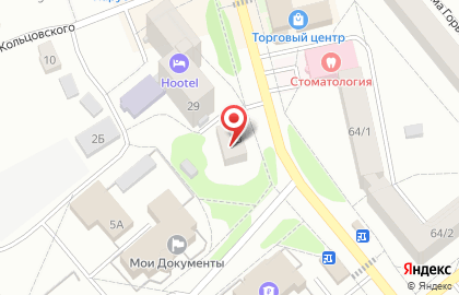 Торговая компания Кровлекс на улице Октябрьской Революции на карте