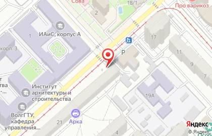 Магазин Волгоградский Мясокомбинат в Ворошиловском районе на карте