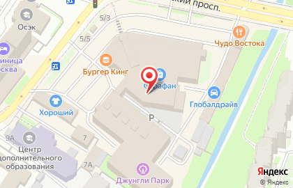 Магазин одежды Modis в Привокзальном районе на карте