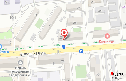 Кондитерский магазин Сластена в Прикубанском районе на карте