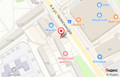 Оптика Глэр в Омске на карте