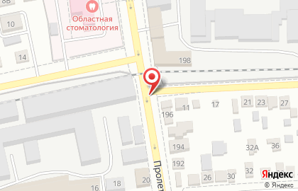 Компания Натяжные потолки ЭВИТА на Пролетарской улице на карте