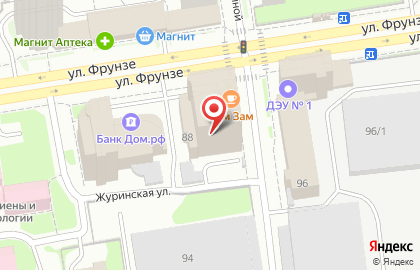 Внедренческий центр 1С-Рарус Новосибирск на карте