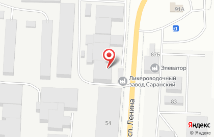 ООО Саранский ликероводочный завод на карте