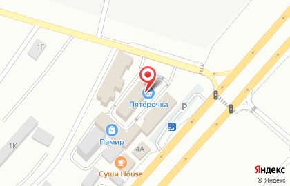 Торговый комплекс Памир на Ягодной улице на карте