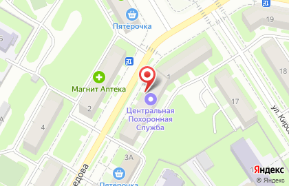 Производственная компания Престиж на улице Грибоедова на карте