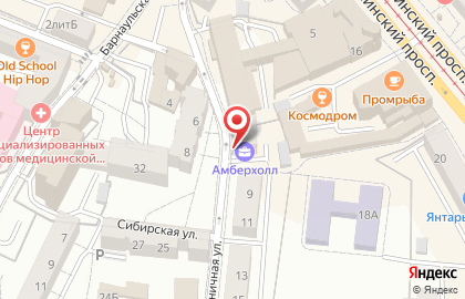 Алина на Больничной улице на карте