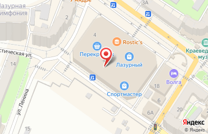 Банкомат Банк Открытие на улице Ленина на карте