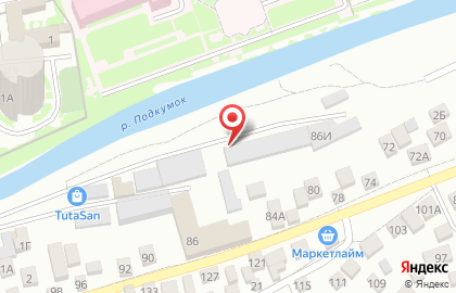 Торговая компания Юлиал на Набережной улице на карте