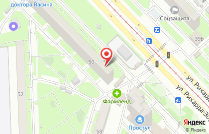 Магазин разливных напитков Пивоман на улице Рихарда Зорге на карте