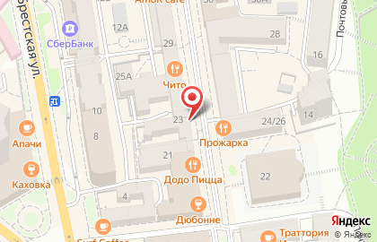 Салон-парикмахерская Парадиз в Советском районе на карте