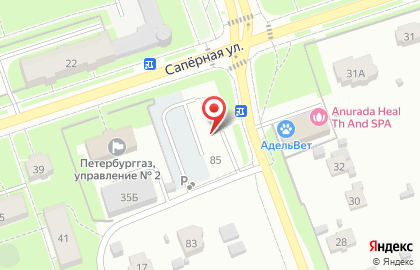 Шиномонтажная мастерская на улице Ломоносова на карте