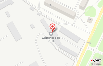 Сертоловское автотранспортное предприятие, ОАО на карте