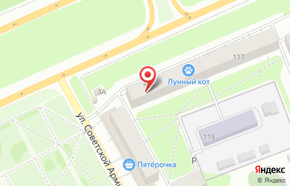 Интернет-магазин товаров для животных Хвост Трубой на карте