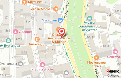 ГетАпарт на Гоголевском бульваре на карте