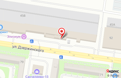 Гаражно-строительный кооператив №18, Энергетик на карте
