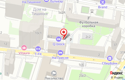 Капсульный отель Q-Block на карте