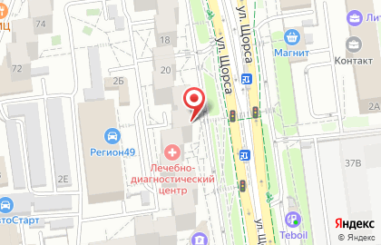 Правовой центр в Белгороде на карте