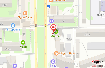 Магазин разливного пива Пивнофф в Ростове-на-Дону на карте