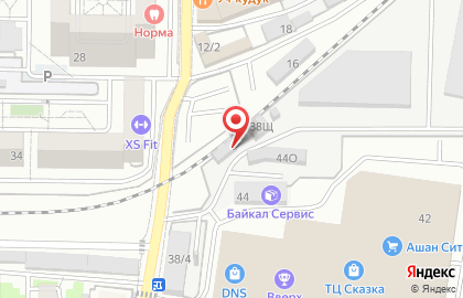 Транспортная компания Байкал Сервис в Краснодаре на карте