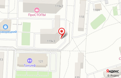 Ателье в Москве на карте