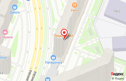 Зоомагазин ЗооОптТорг.рф на улице Фёдора Абрамова на карте