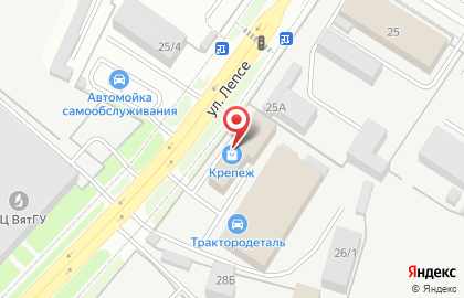 Торговая компания Крепеж на улице Лепсе на карте