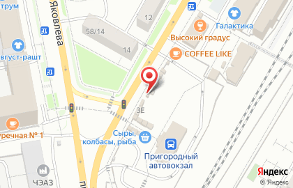 Магазин Океан на Привокзальной улице на карте